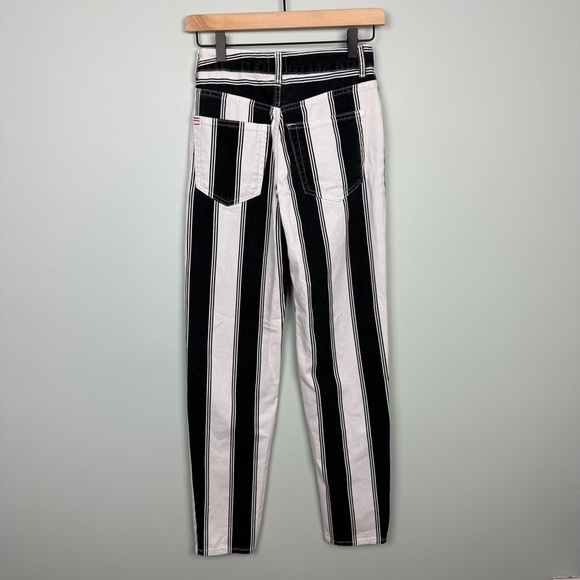 BDG Urban Outfitters High Waisted Striped Mom Jeans - Picture 8 of 9